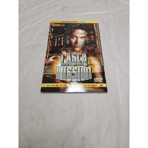 Laser Mission DVD 1990 Digitally Remastered Brandon Lee Action